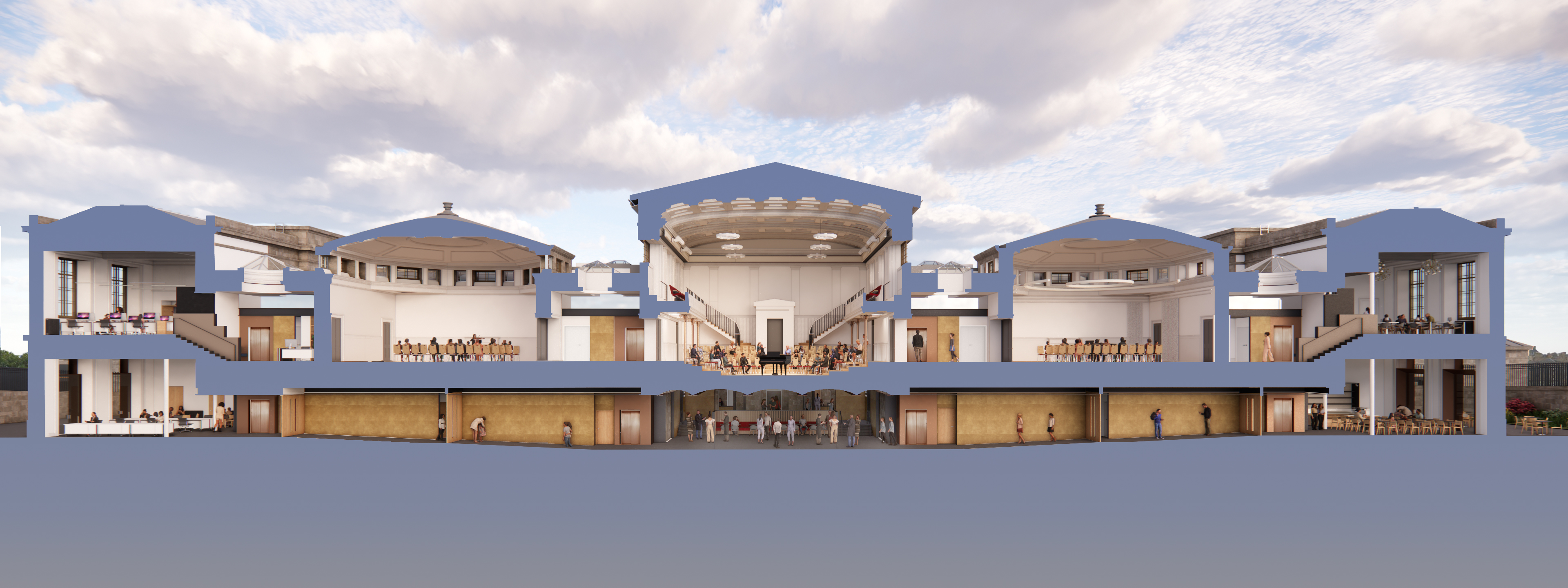 Planning permission granted for Royal High School Preservation Trust 