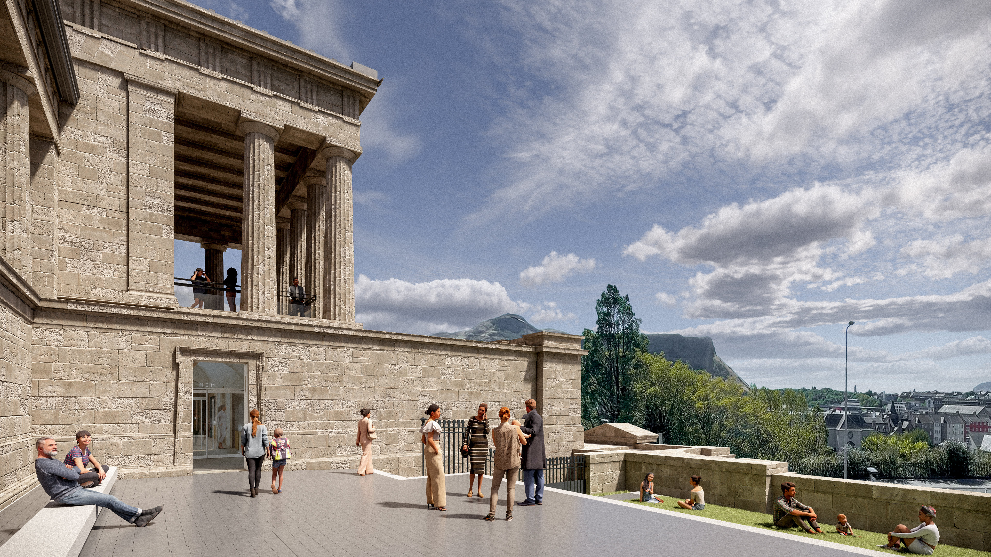 South Terrace Entrance